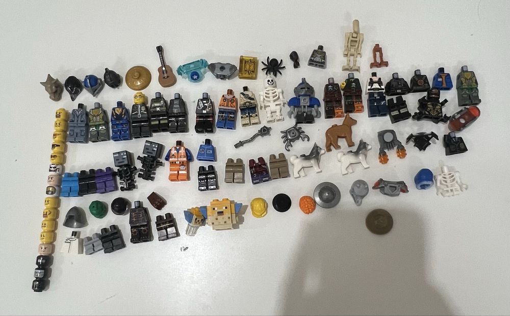 Лего минифигурки DC ниндзяго майнкрафт чима