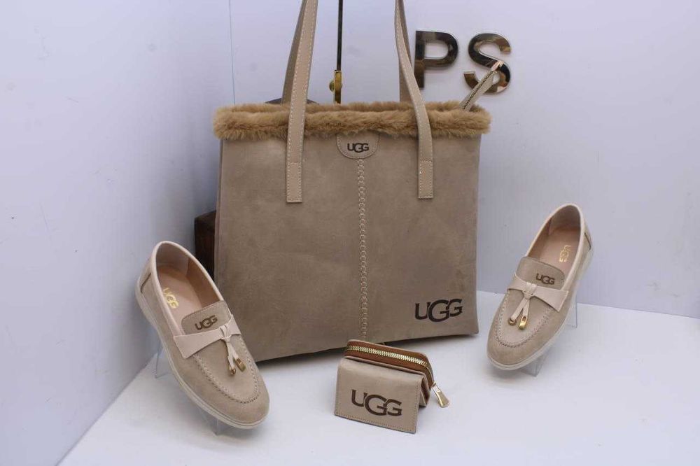 Mocasini cu geanta la set