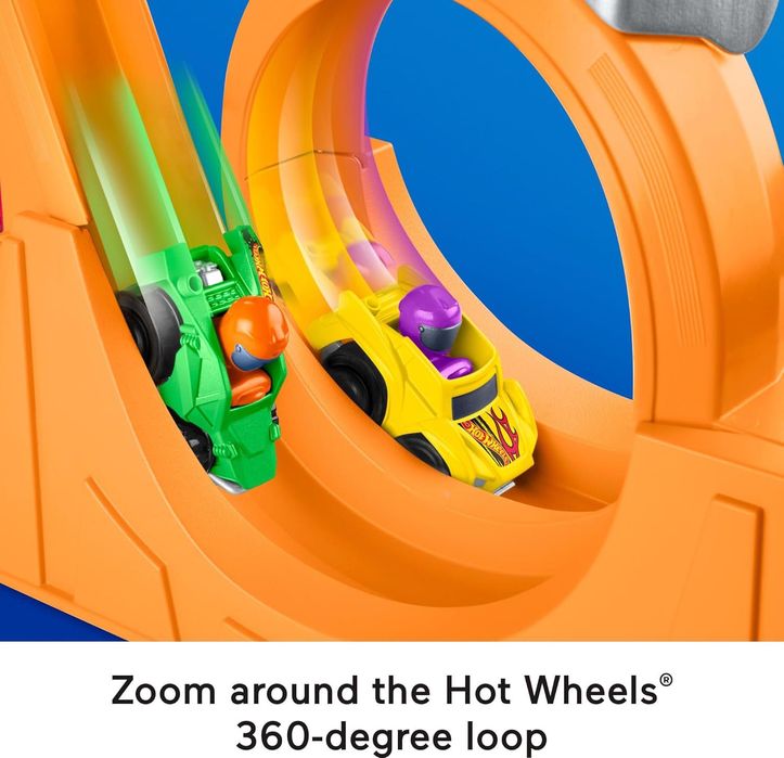 Pista de curse Hot Wheels Little People