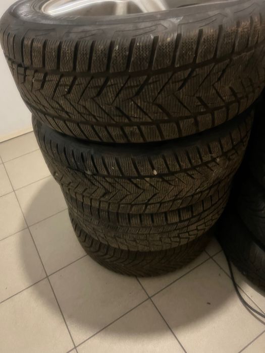 Лети джанти със зимни гуми 16”5x112 за Мерцедес Топ цена 04.02-  370лв