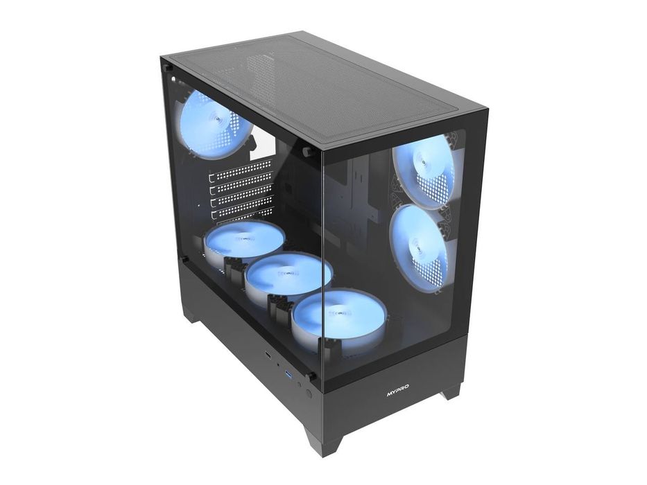 Аквармум кейс Mypro Aura Pro black white Игровой корпус