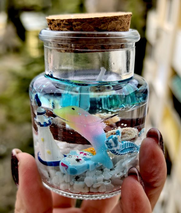 Морски Бурканчета с гел восък