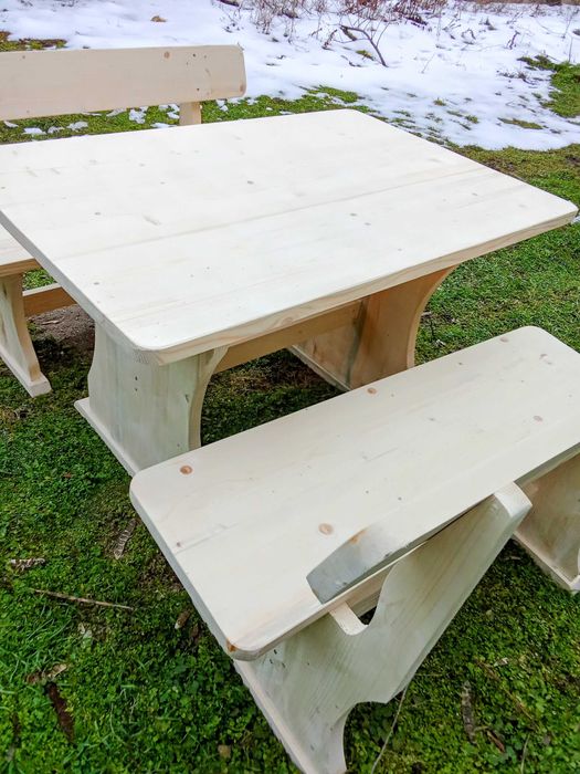 Комплект маса и пейки 120см/80