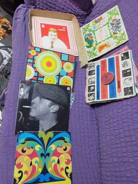 Пластинки, стереомагнитофон