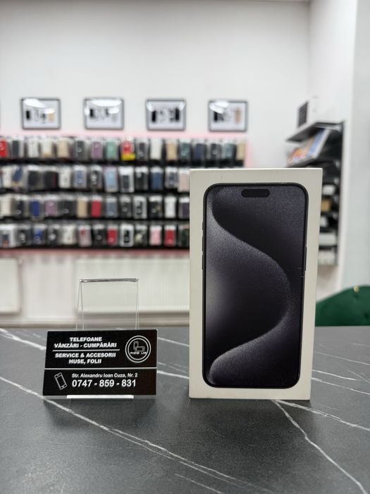 iPhone 15 Pro Max | 256Gb | NOU | Garantie | phonelab.ro