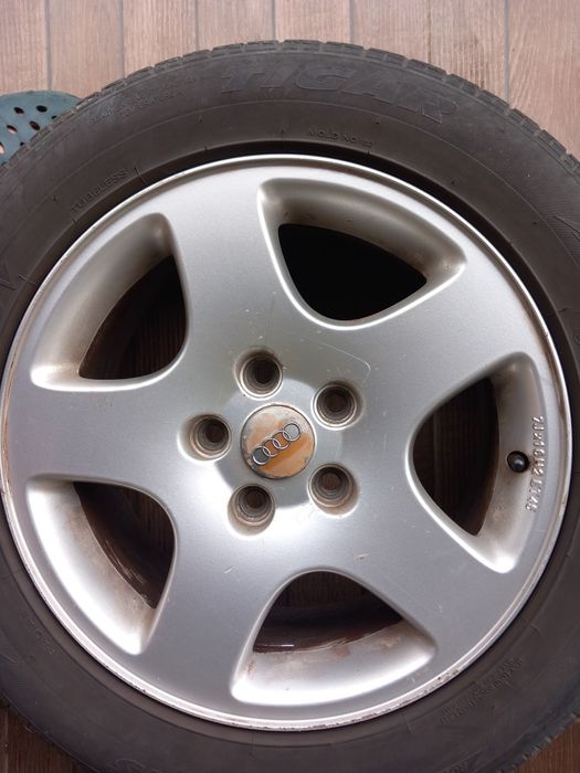 4buc x Jante aliaj 16" + cauciucuri vară 215/55 R16