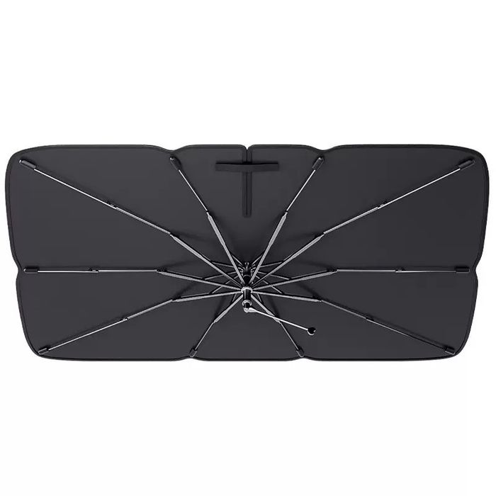 Parasolar Auto Tip Umbrela 140×79 cm cu Maner 360°