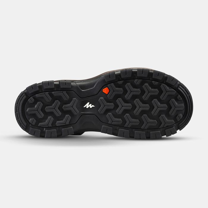 Sandale din piele Drumeție Nh500 Maro - produs resigilat Decathlon