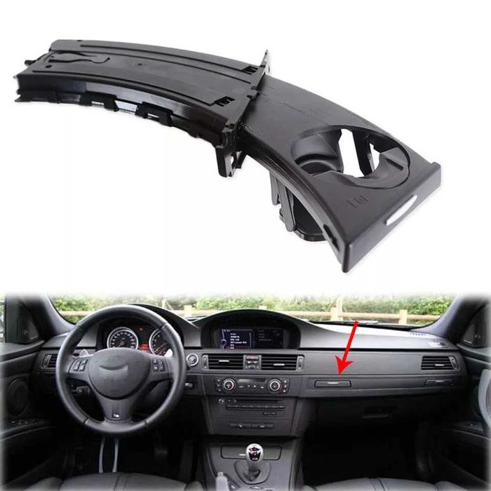 Suport Pahare  NOU Cup Holder Negru Bej Crem Seria 3  E90 E91 E92 E93