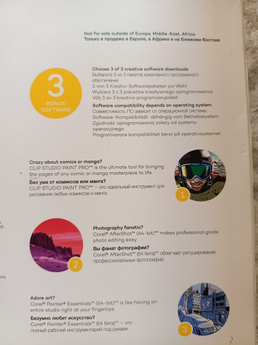 Продам графический планшет Wacom Bluetooth версия