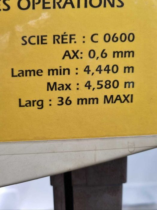 Banzic vertical CENTAURO 600