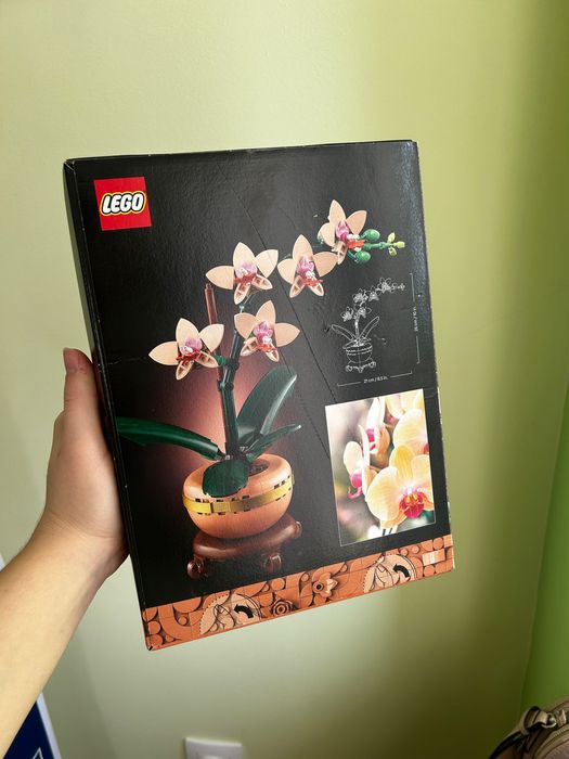Лего цветя за сглобяване | Lego Mini orchid