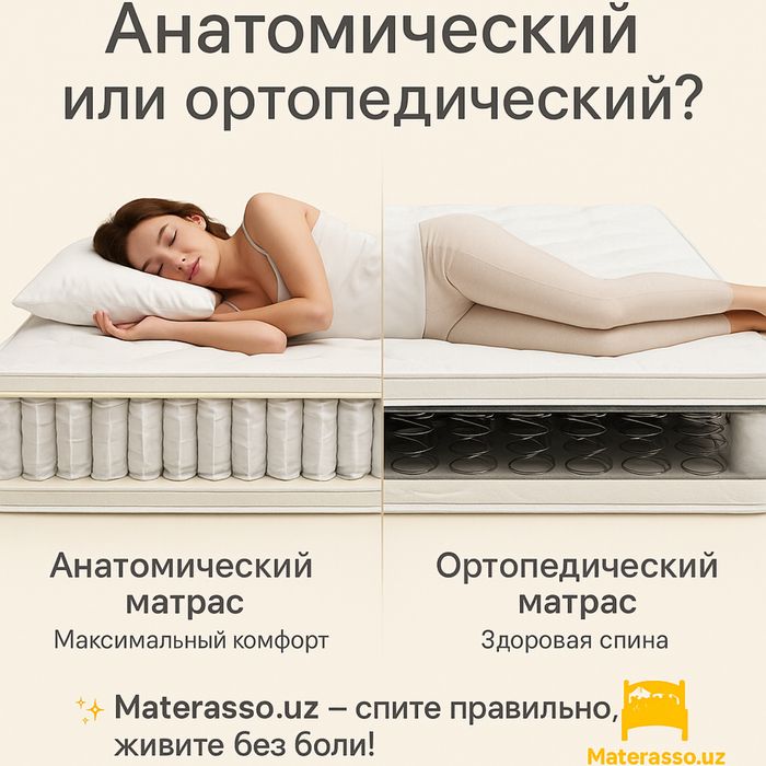 Матрасы ( Ортопедические и Анатомические)