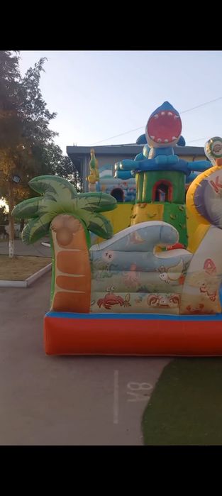 Продам детский аттракцион батут размер 6х12