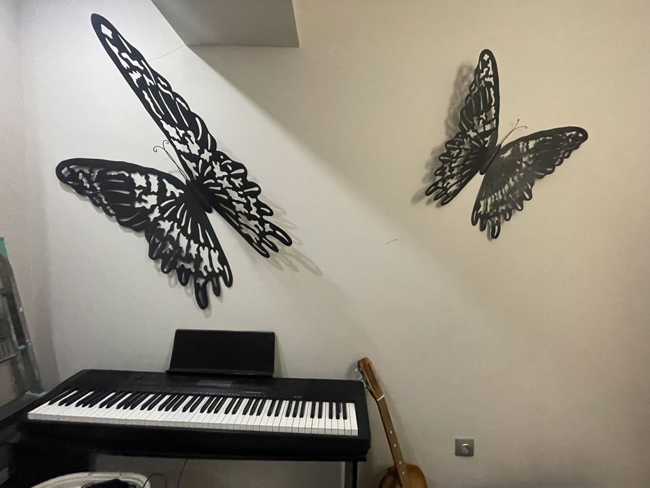 Продам декор на стену  бабочки(италия)