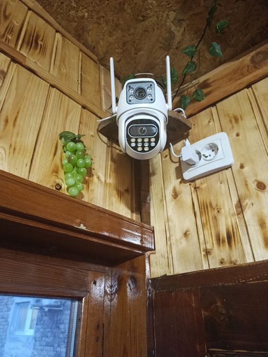 Двойна Wi-fi камера с двоен обектив