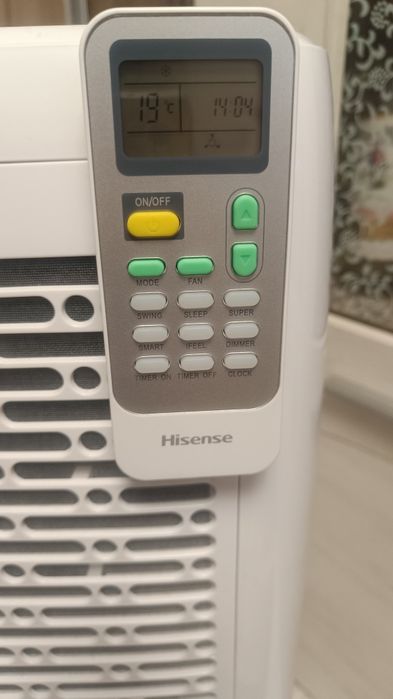 Aer condiționat portabil Hisense 9000 BTU - model APH09QC