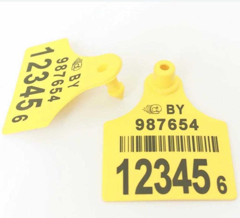 Ушные бирки для МРС и КРС