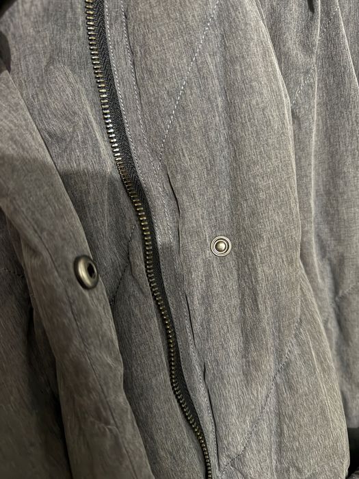 Пуховик зимний удлиненный