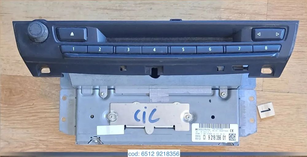 Modul unitate sistem de navigatie CIC GPS DAB ECE Original BMW E70+LCI E71 E72