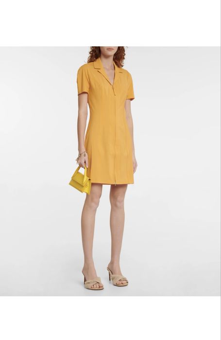 Jacquemus orange mini dress