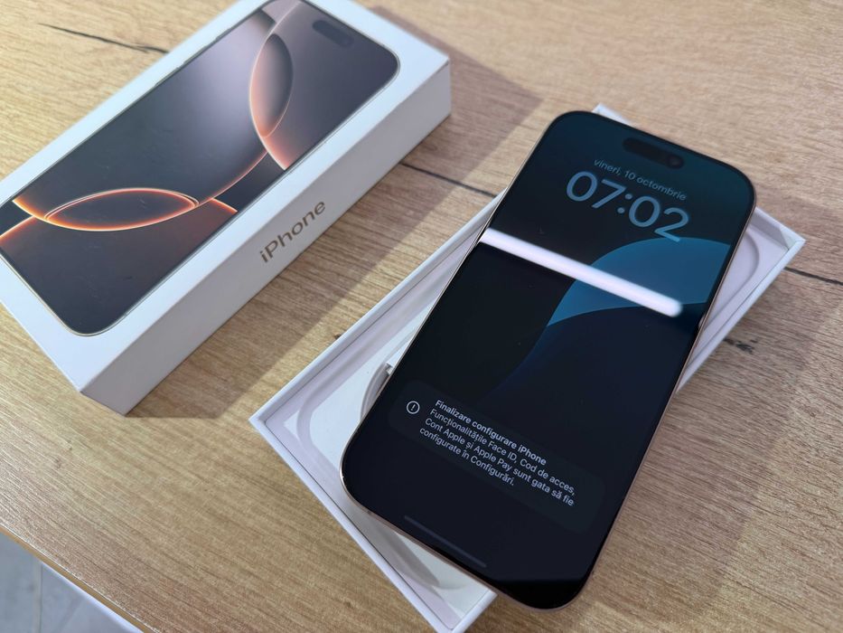 iPhone 16 Pro Max 512Gb Desert Titan | Factura & Garantie | Buy-Back |