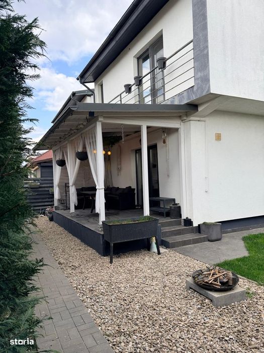 Casa ideala familie Tunari/jacuzzi, foisor BBQ, panouri solare