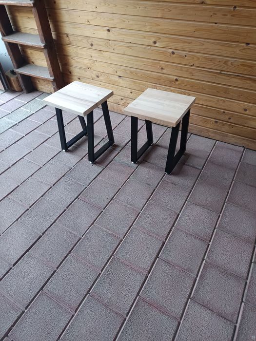 Scaun taburet artizanal