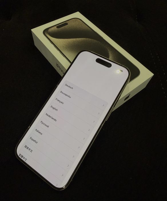 Iphone 15 pro 128 GB като НОВ