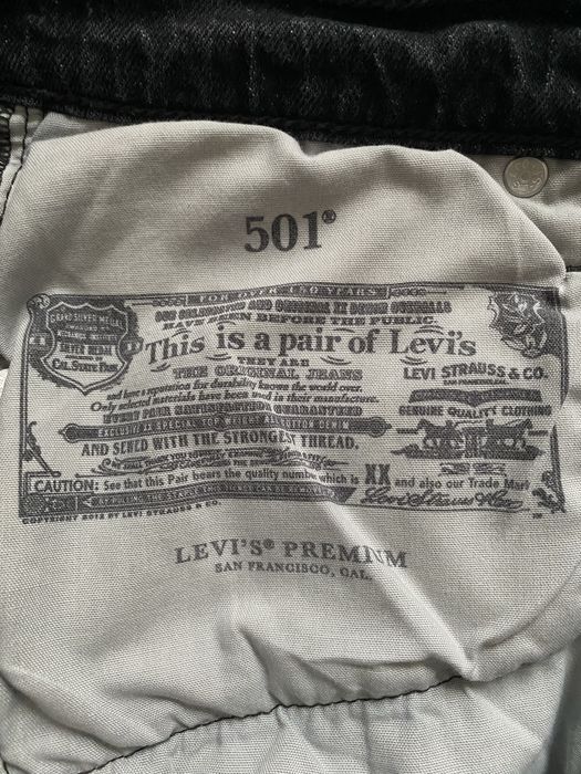 Blugi Levi’s 501 Crop gri inchis