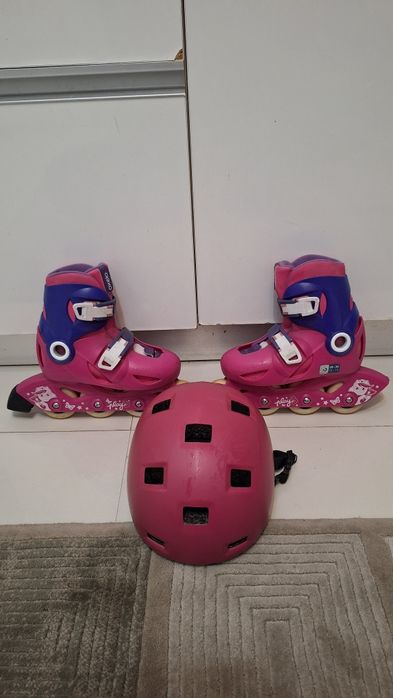 Role oxelo si casca pentru copii