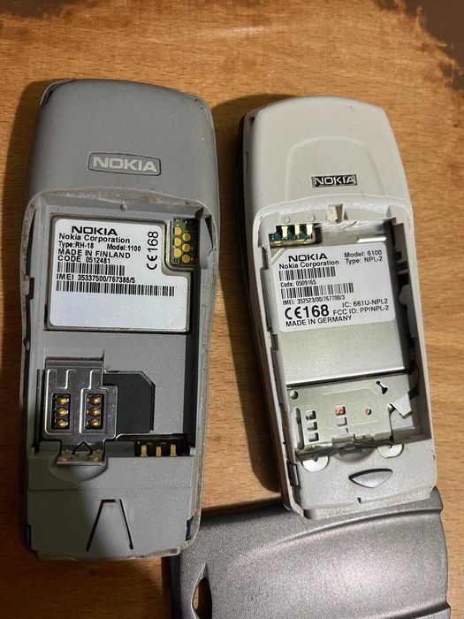 Nokia 1100 - 60лв и  Nokia 6100 - 90 лв