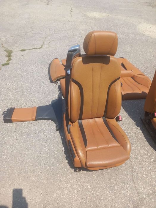 Кожен салон за бмв ф06.