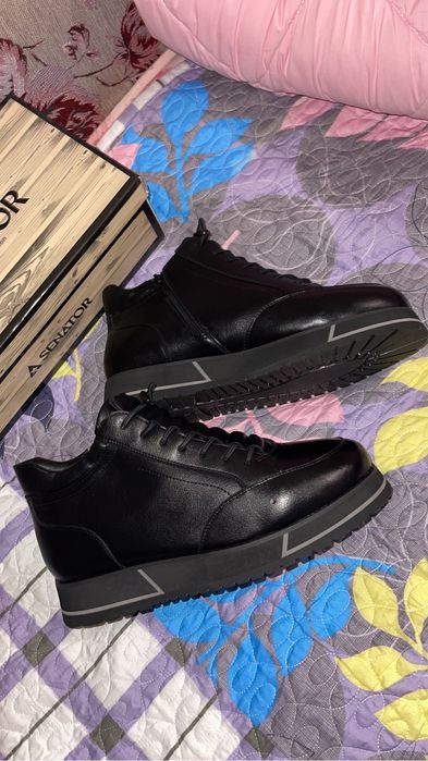 Сапоги кожа мужские