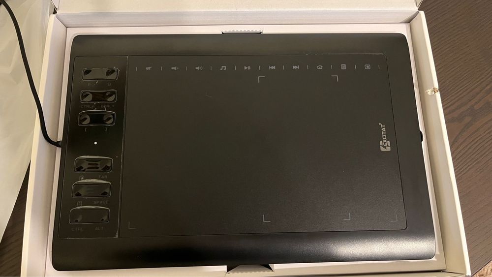 Tableta de desen, 10x6 inchi cu stilou si suport fara baterie