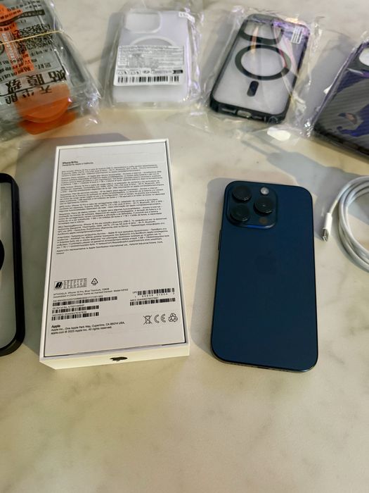 IPhone 15 Pro 128GB Blue Titanium