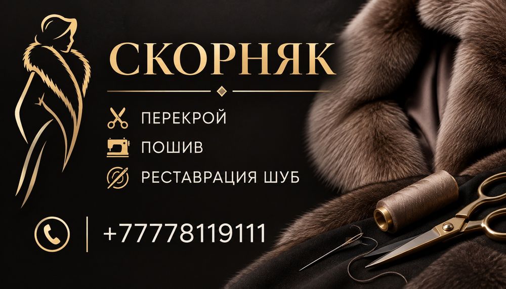 Перекрой реставрация и чистка шуб