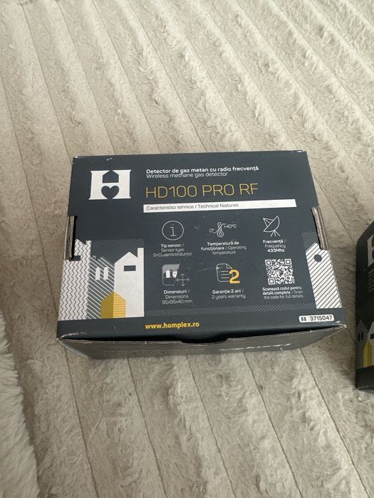 Detector gaz metan Homplex HD100 PRO RF –