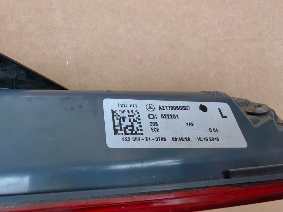 Стопове за Mercedes S Class Coupe C217 / Мерцедес Купе Ц217