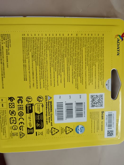 Hard disk Ssd 250 GB nou