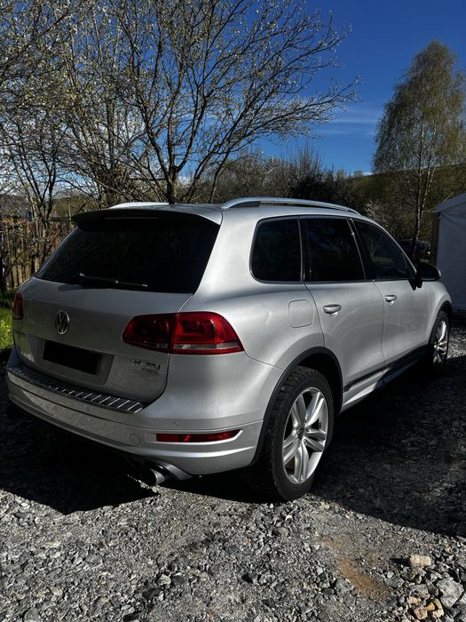 Dezmembrez Volkswagen Vw Touareg 7P 2012 R-line 3.0 CRC 245 cp piele fata completa carlig 251401km