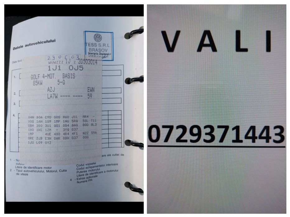 Vw golf 4-4x4-4 motion euro 4