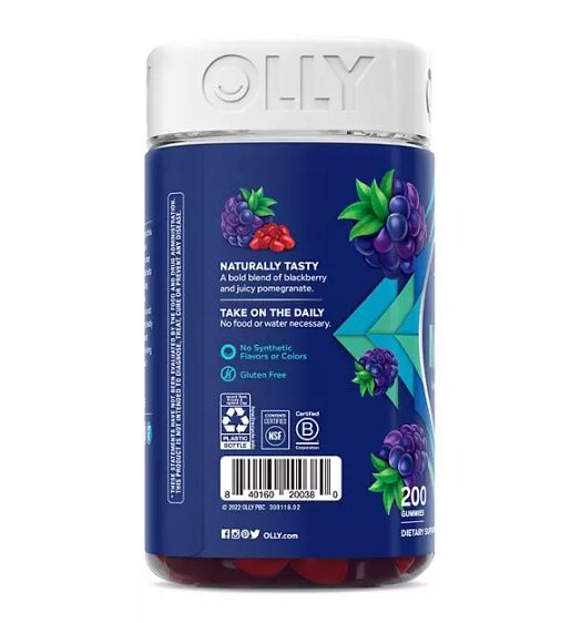Мужские Поливитамины OLLY Men's Multivitamin Gummy, 200 шт