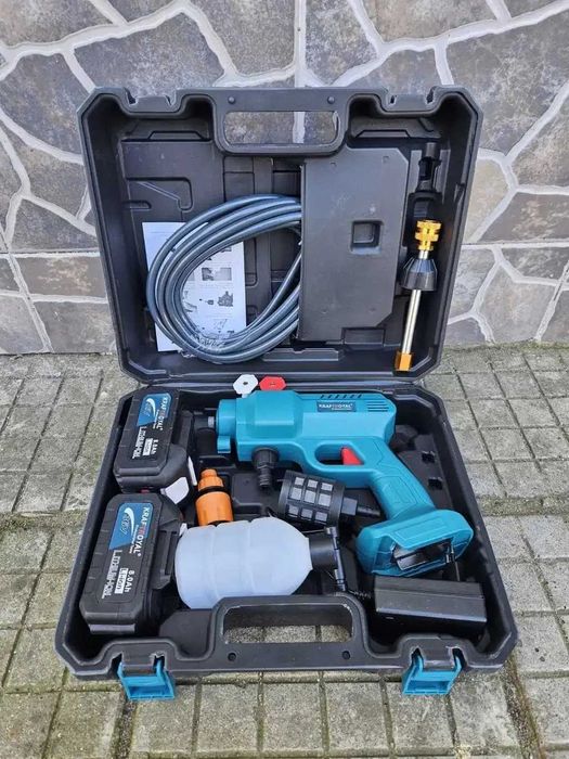 Акумулаторна Водоструйка KraftRoyal 30 Бара, 2 Батерии 36V 8Ah, Куфар
