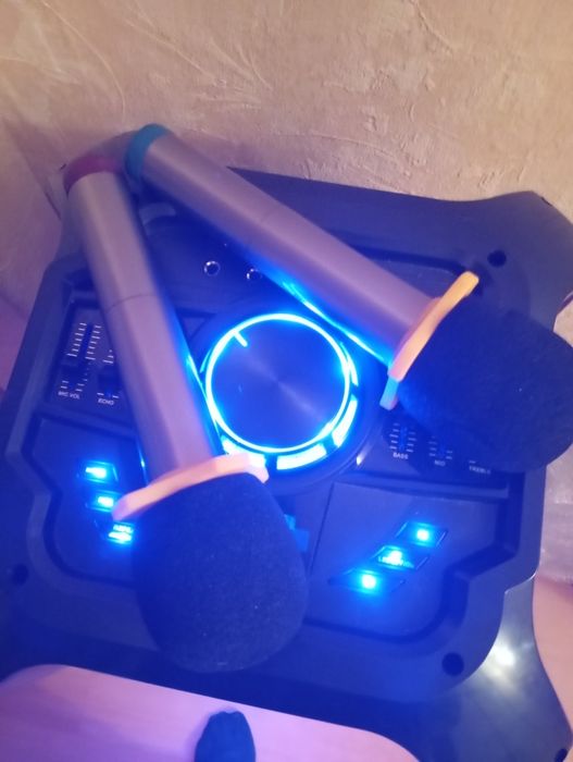 Караоке колонка Cov на 100Вт