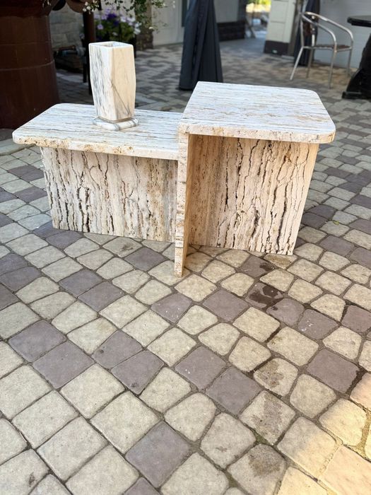 Masuta de cafea din Travertin