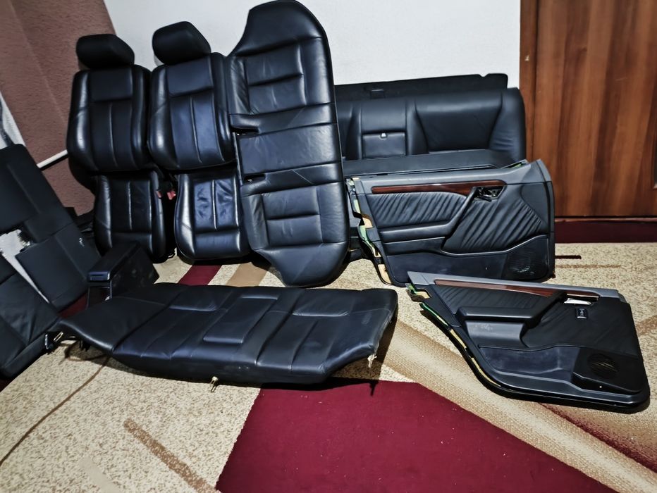 Салон кожа mercedes  w 202