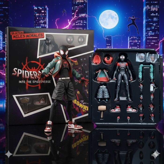 Figurina Miles Morales - Spider-man Into To The Spider-Verse