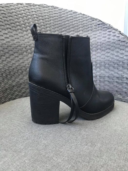 Боти Eva Minge, естествена кожа