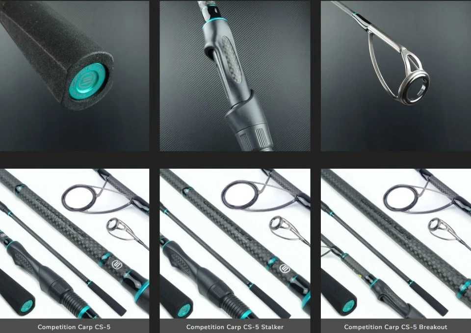 Set 4 Lansete SPORTEX  Competition Carp CS-5 3.96m 3.75lbs 2tr